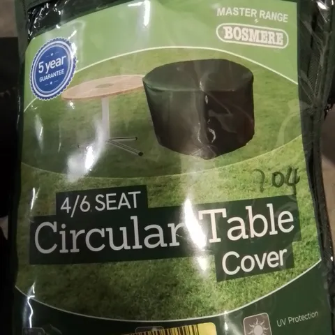 BAGGED 4/6 SEAT CIRCULAR TABLE COVER