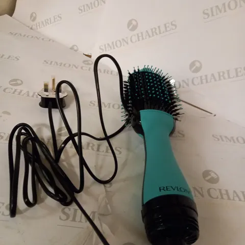 REVLON SALON HAIR DRYER AND VOLUMISER - TEAL