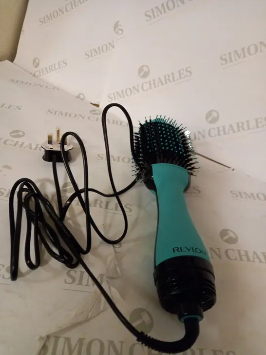 REVLON SALON HAIR DRYER AND VOLUMISER - TEAL RRP £49.99