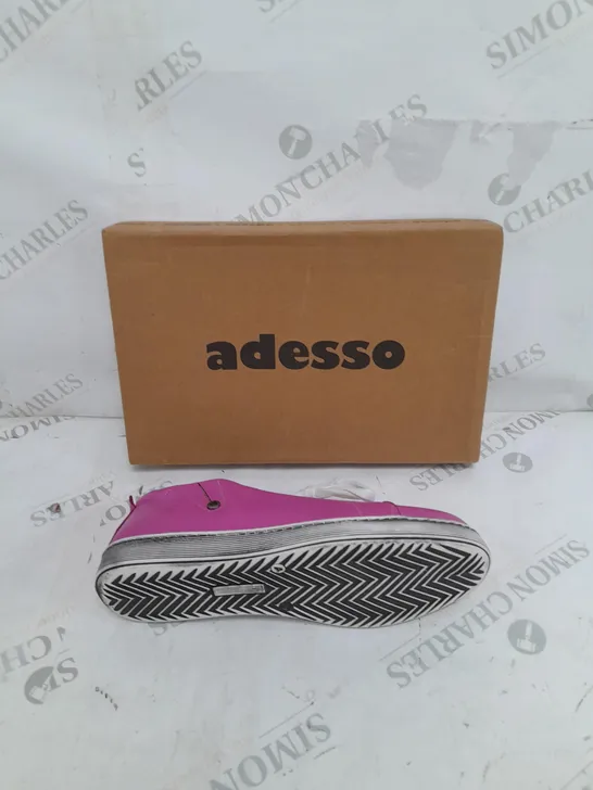 BOXED ADESSO CLAIRE TRAINER FUCHSIA SIZE 6 