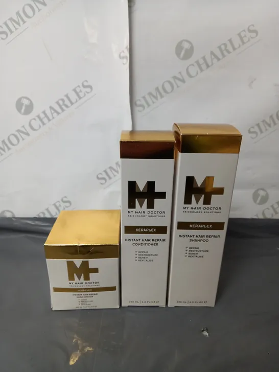 MY HAIR DOCTOR 3 PIECE KERAPLEX REPAIR COLLECTION