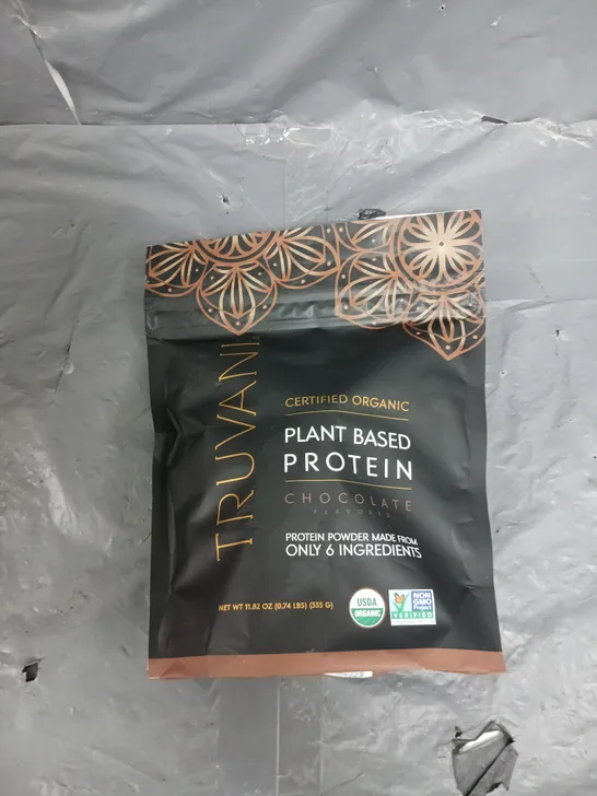 TRUVANI ORGANIC PLANT BASED PROTEIN CHOCOLATE FLAVOURED 335G