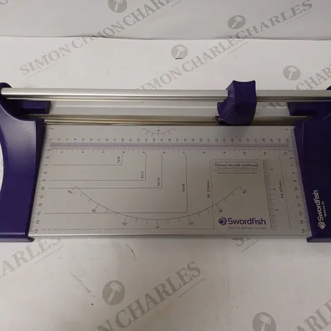 SWORDFISH 40359 A4 SLIMLINE 10-SHEET PAPER TRIMMER [PURPLE]