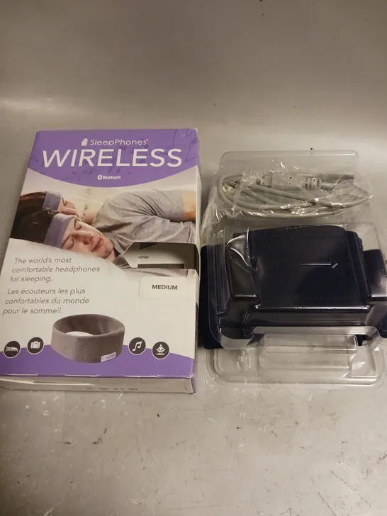 BOXED SLEEP-PHONES WIRELESS BLUETOOTH SLEEPING HEADPHONES 