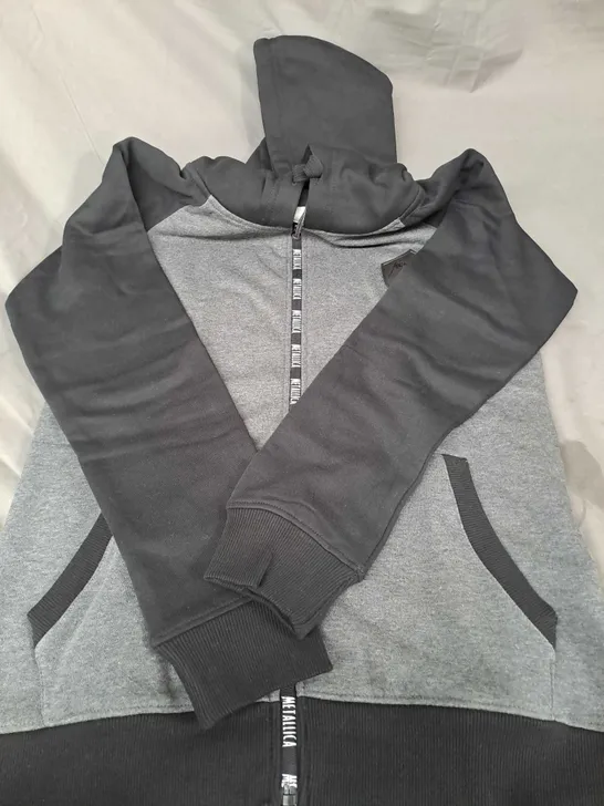 METALLIC HOODY SIZE M