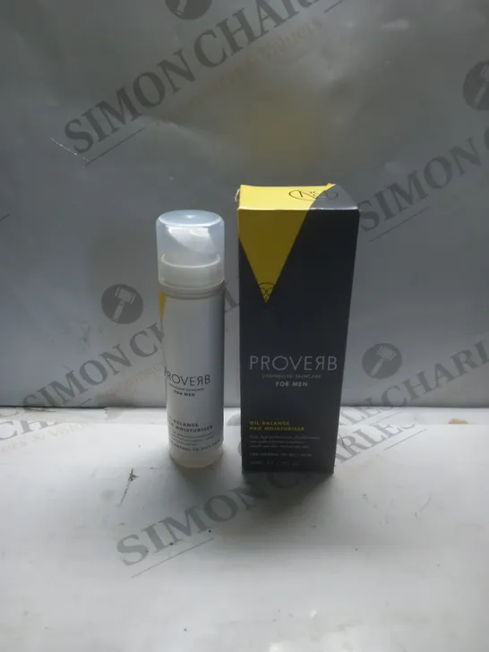 BOXED PROVERB OIL BALANCE PRO MOISTURISER FOR MEN - 50ML