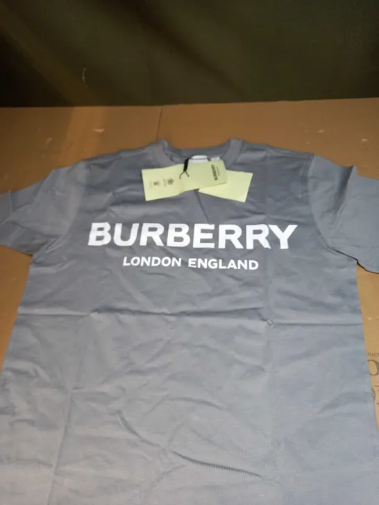 BURBERRY LOGO T-SHIRT SIZE S