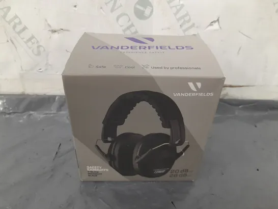 BOXED VANDERFIELDS SAFETY EARMUFFS