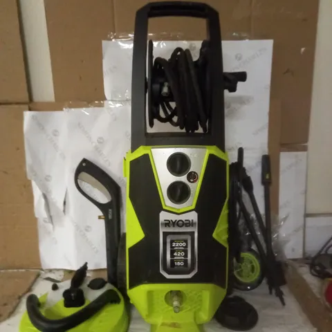 RYOBI RPW150XRB CORDED PRESSURE WASHER (COLLECTION ONLY)