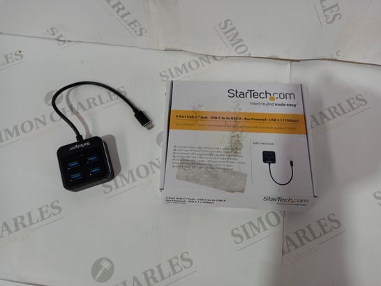 BOXED STARTECH 4-PORT USB-C HUB -USB-C TO 4X USB-A - BUS POWERED - USB 3.1 (10GBPS)