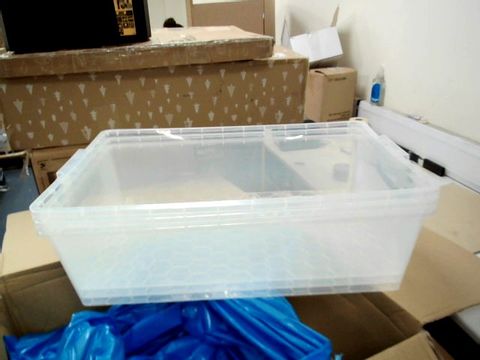 SET OF THREE STORAGE CONTAINERS- NO LIDS 