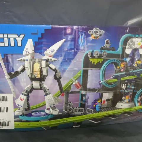 LEGO CITY ROBOT WORLD ROLLER-COASTER PARK TOY 60421