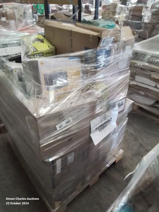 PALLET OF APPROXIMATELY 52 UNPROCESSED RAW RETURN HOUSEHOLD AND ELECTRICAL GOODS TO INCLUDE;