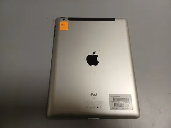 APPLE IPAD MODEL A1396