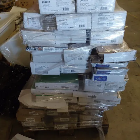 PALLET OF ASSORTED LAMINATE FLOORING 