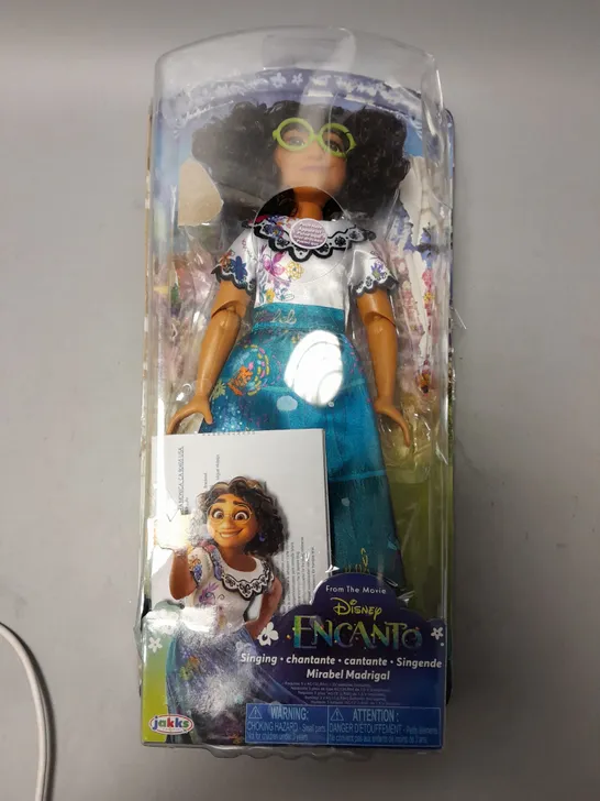 BOXED DISNEY ENCANTO MIRABEL SINGING FASHION DOLL