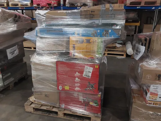 PALLET OF APPROXIMATELY 16 UNPROCESSED RAW RETURN HOUSEHOLD AND ELECTRICAL GOODS TO INCLUDE;