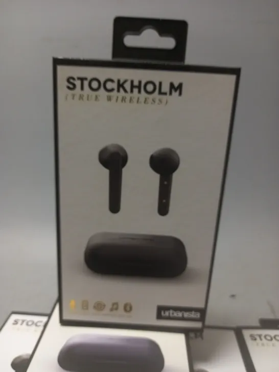 LOT OF 5 BOXED URBANISTA STOCKHOLM TRUE WIRELESS EARPHONES