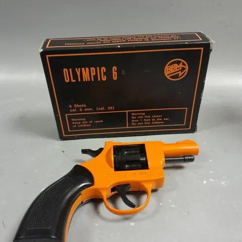 BOXED OLYMPIC 6 8 SHOT STARTER GUN 