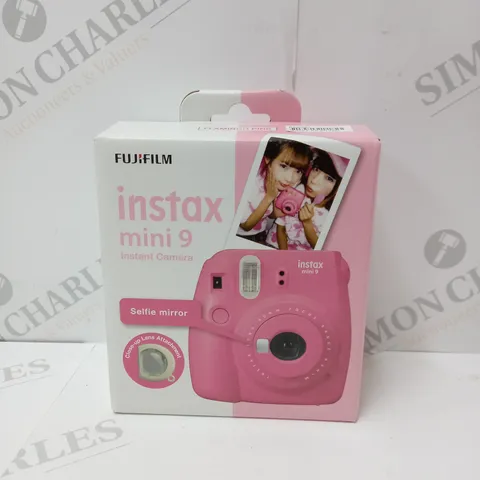 BRAND NEW BOXED FUJIFILM INSTAX MINI 9 INSTANT CAMERA (PINK)