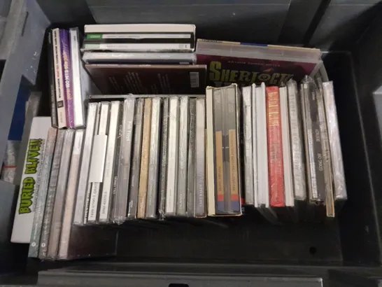 BOX OF APPROXIMATELY 20 CDS TO INCLUDE - MAHLER SYMPHONY NO.5 , THE BEATLES 2 CD ROOFTOP CONCERT, PIXIES ETC