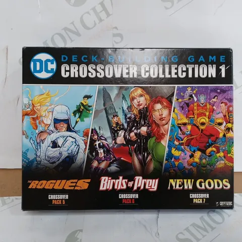 DC CROSSOVER COLLECTION 1 DECK BUILDING GAME - THE ROGUES, BIRDS OF PREY, NEW GODS