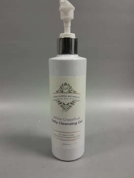 LAURA HUPPING BOTANICALS DAILY CLEANSING GEL - WHITE GRAPEFRUIT 250ML 