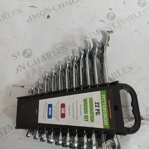 Pittsburgh 22 pc wrench set 