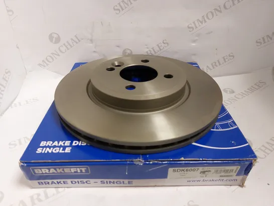 BRAKEFIT SDK6007 SINGLE BRAKE DISC - V276-4 MINI