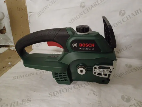 BOSCH UNIVERSALCHAIN 18 CORDLESS CHAINSAW