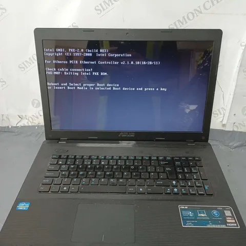 ASUS X75A 17 INCH I3-3110M 2.40GHZ