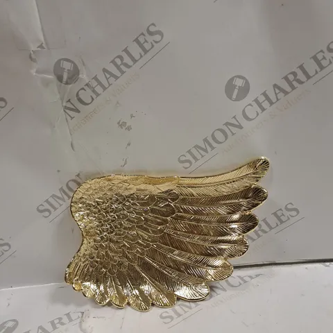 BOXED GOLDEN ANGEL WING TRAY 