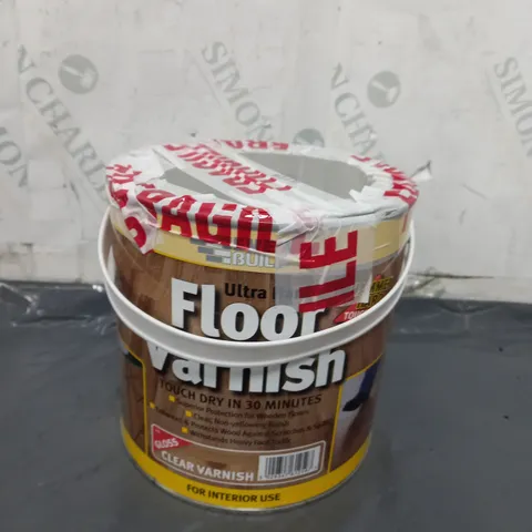 EVERBUILD FLOOR VARNISH CLEAR GLOSS 2.5 LITRE 