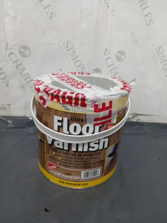 EVERBUILD FLOOR VARNISH CLEAR GLOSS 2.5 LITRE 