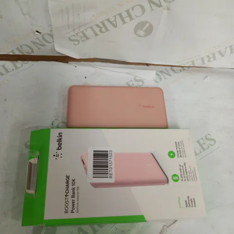 BELKIN 10000MAH PORTABLE POWER BANK - ROSE GOLD