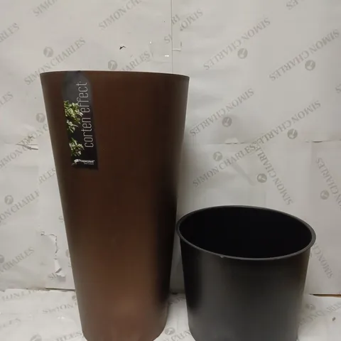 PROSPERPLAST CORTEN EFFECT TALL PLANT POT