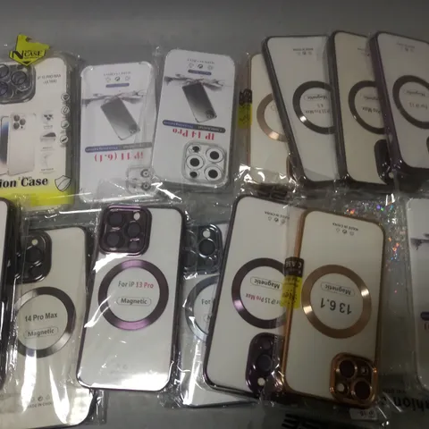 LOT OF ASSORTED MOBILE PHONE CASES FOR VARIOUS MODELS