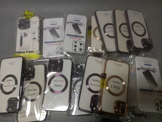 LOT OF ASSORTED MOBILE PHONE CASES FOR VARIOUS MODELS