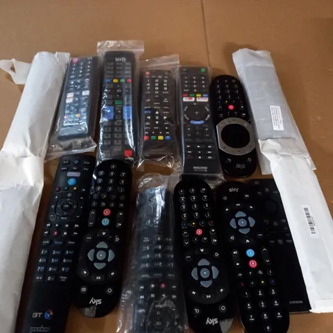 LOT OF 15 ASSORTED REMOTE CONTROLS