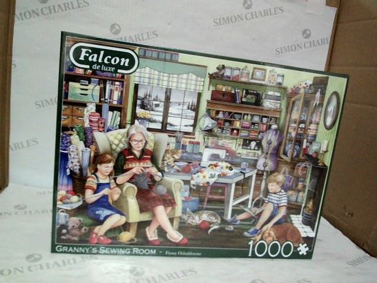 SEALED FALCON DE LUXE 1000 PIECE JIGSAW PUZZLE