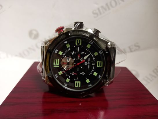 STOCKWELL SPORTS STYLE CHRONOGRAPH RUBBER STRAP WRISTWATCH  RRP £575