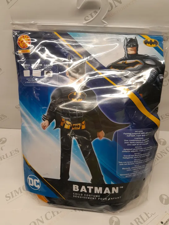 BRAND NEW DC BATMAN CHILD COSTUME 7-8 YEARS