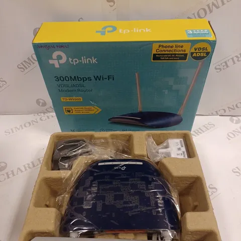 BOXED TP-LINK 300MBPS WIFI ADSL ROUTER 