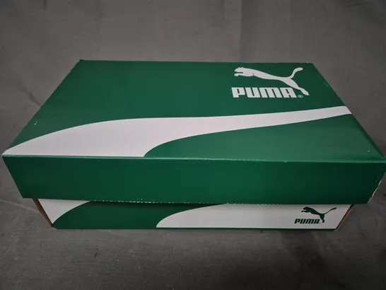 BOXED PAIR OF PUMA WOMEN'S CALI SPORT TONAL SHOES IN MARSHMALLOW UK SIZE 6