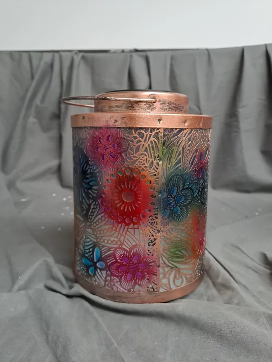 BOXED GARDEN REFLECTIONS RECHARGEABLE BUTTERFLY LANTERN