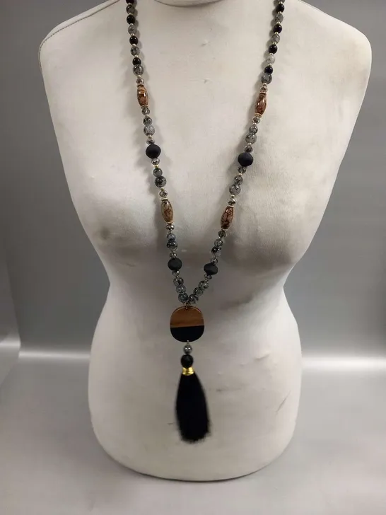 BRAND NEW BROWN PEPPER HANDBAGS JEWELLERY CONNECTION UK NECKLACE