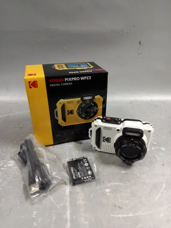 BOXED KODAK PIXPRO WPZ2 WATERPROOF DIGITAL CAMERA 