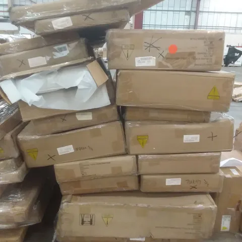 PALLET OF ASSORTED FLAT PACK FURNITURE 