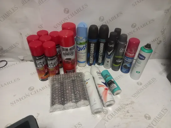 BOX OF  ASSORTED HEALTH AND BEAUTY PRODUCTS - INCLUDING BUG SPRAY, SURE DEODERANT