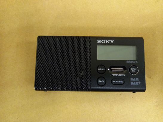 SONY XDR-P1DBP POCKET RADIO